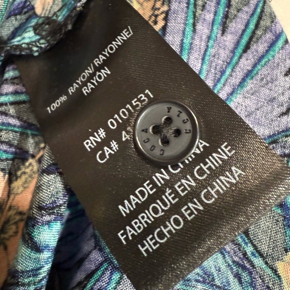 Hawaiian Coca Cola Bottles Multi-color Print Short Sleeve Button Down Size S - Picture 6 of 7